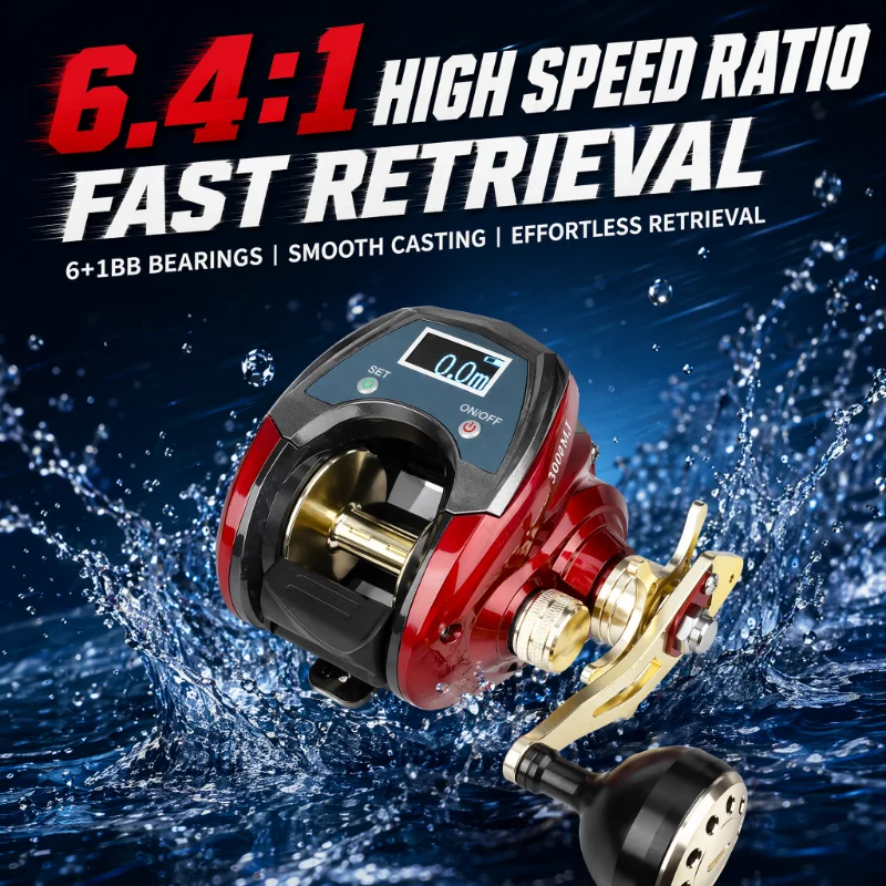DEUKIO CNC Metal Handle 6+1BB  - đánh giá và giá Spincast Reel