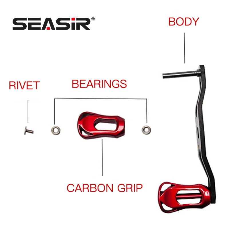 SEASIR Carbon Fiber Fishing Re - đánh giá và giá Reel Drag Knob