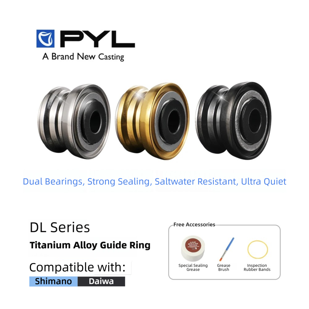 PYL Titanium Alloy Double Bear - đánh giá và giá Reel Spare Spool